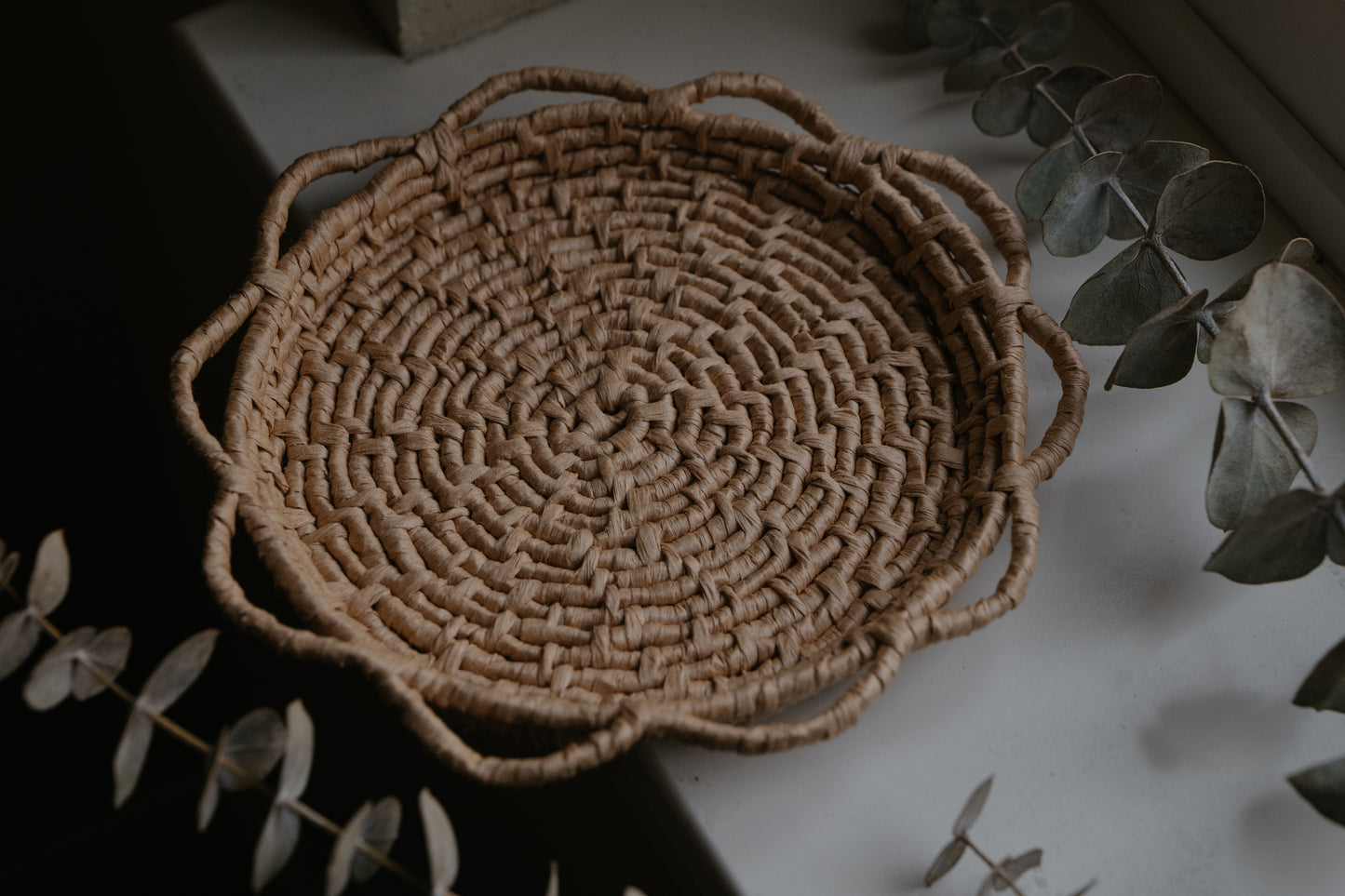 Shallow Daisy Basket