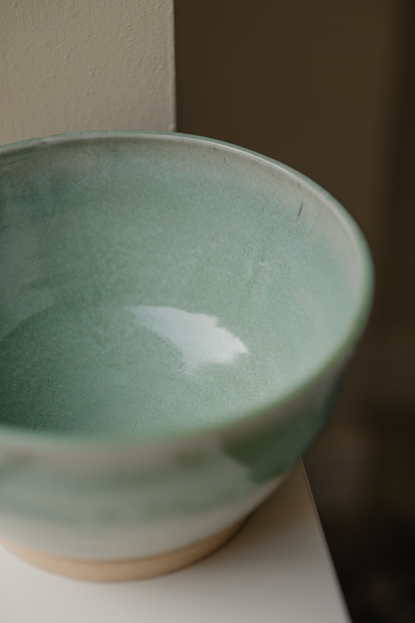 Teal Serving Bowl