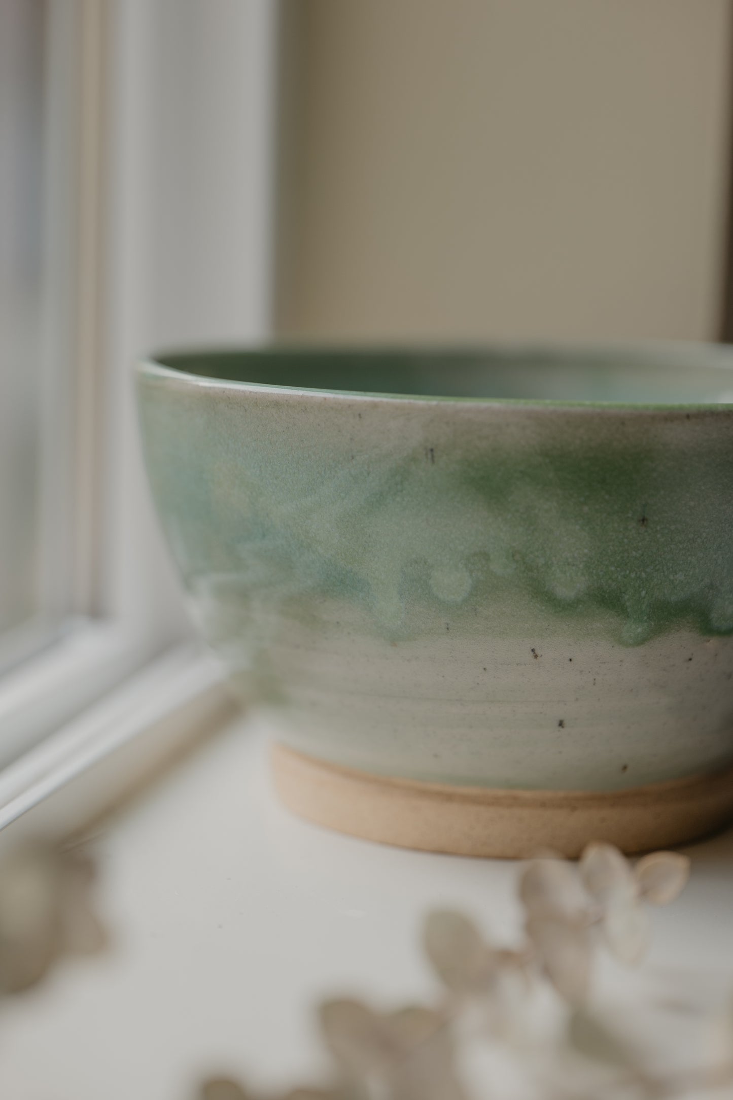 Teal Serving Bowl