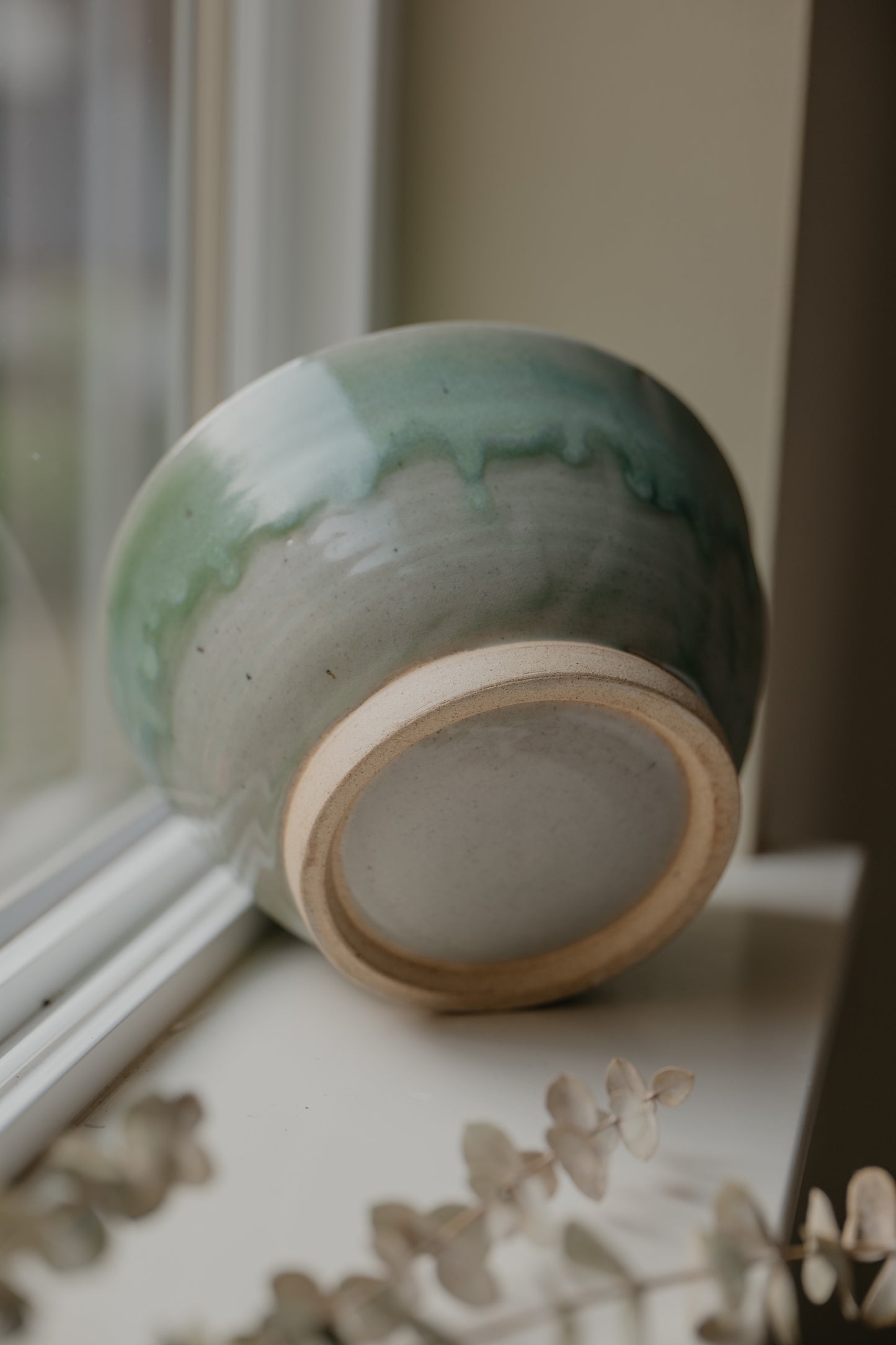 Teal Serving Bowl