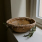 Flower Bowl With Woven Rim