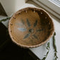 Flower Bowl With Woven Rim