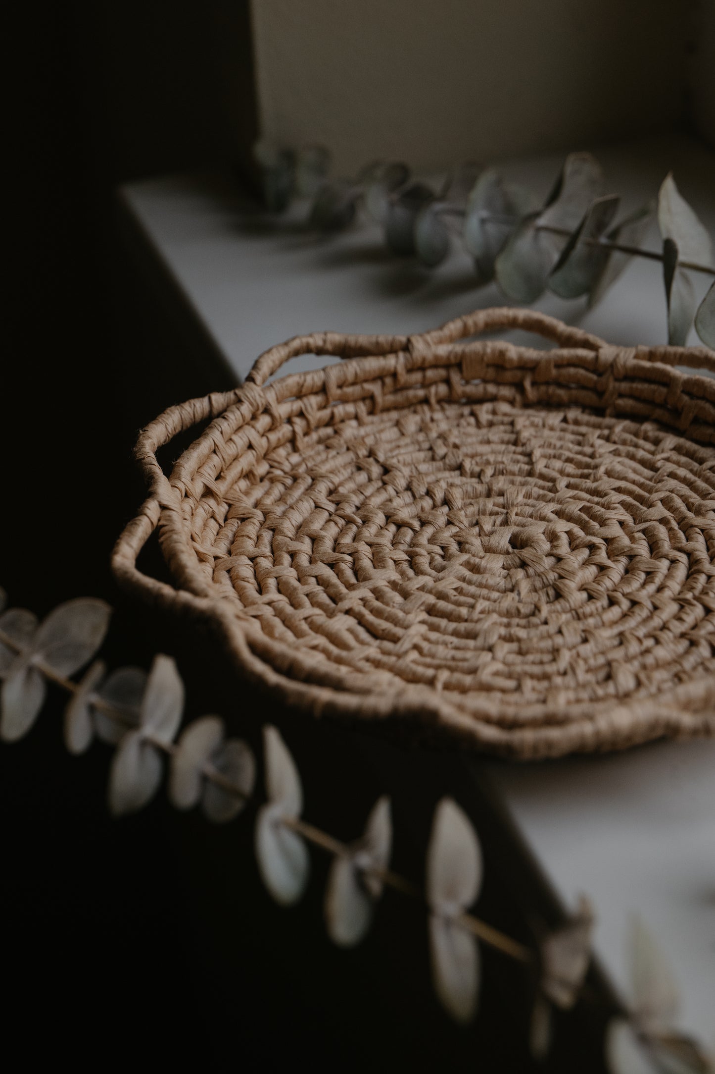 Shallow Daisy Basket