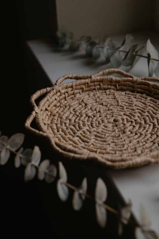 Shallow Daisy Basket