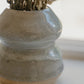 Curvy White Bud vase