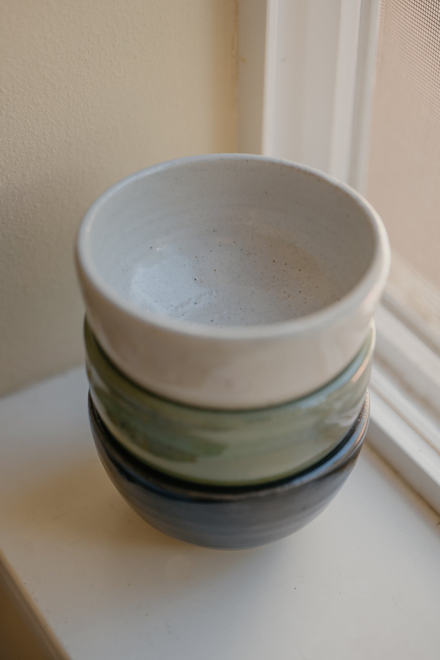 Stacking Ice Cream Bowls