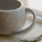 Leafy White Mug