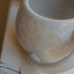 Leafy White Mug